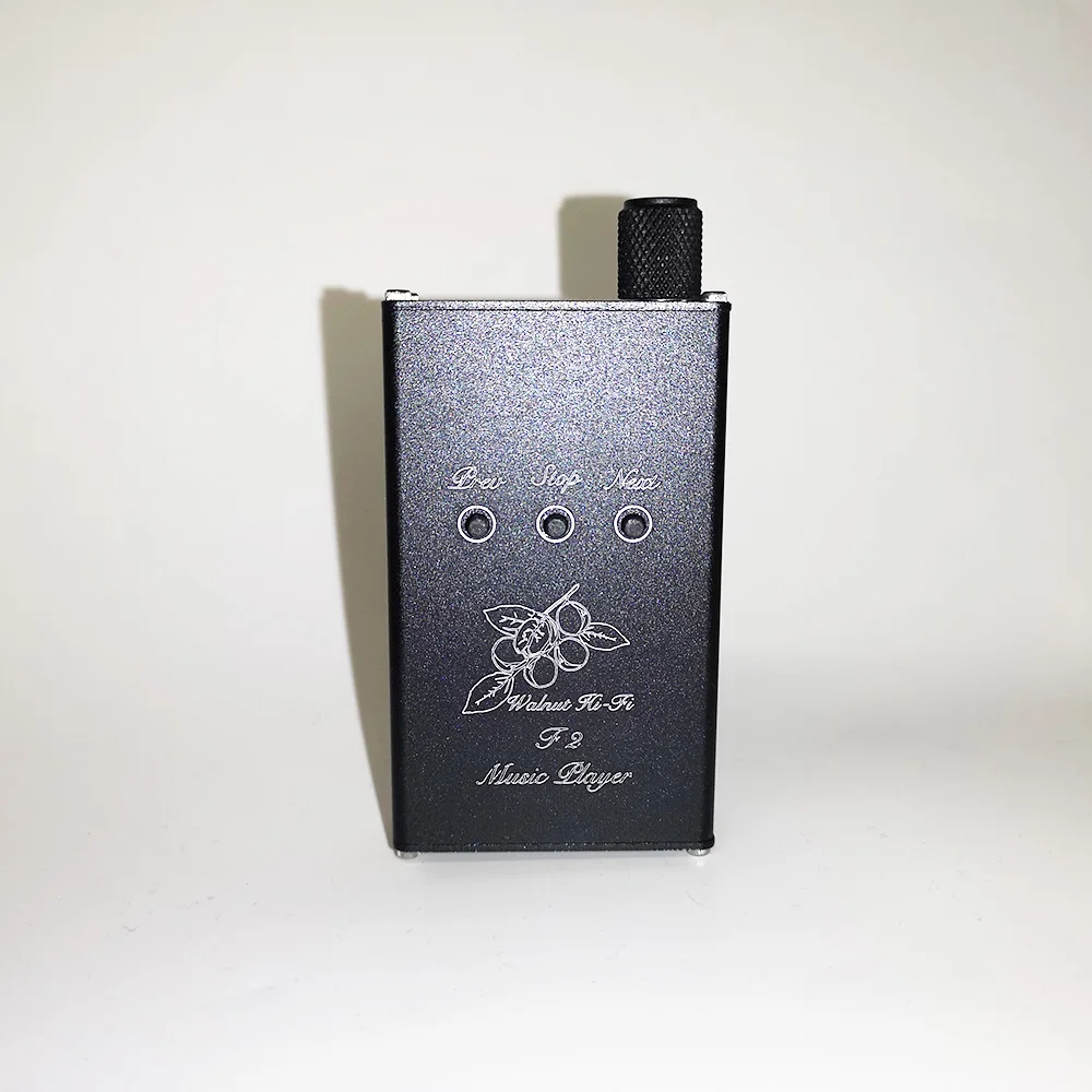 

FENGRU DIY Walnut F2 Professional Lossless HiFi Music MP3 Player Max USB Sound Card Balance out Support 64GB TF Card Expansion