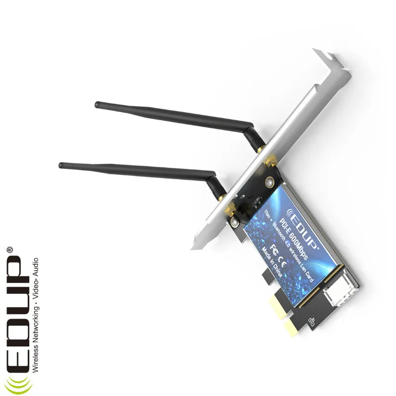 AC1200Mbps Wi-Fi с Bluetooth адаптер PCI Express с 2* 5dBi антенной ноутбук Wi-Fi карта Ethernet USB wifi адаптер 1200 Мбит/с