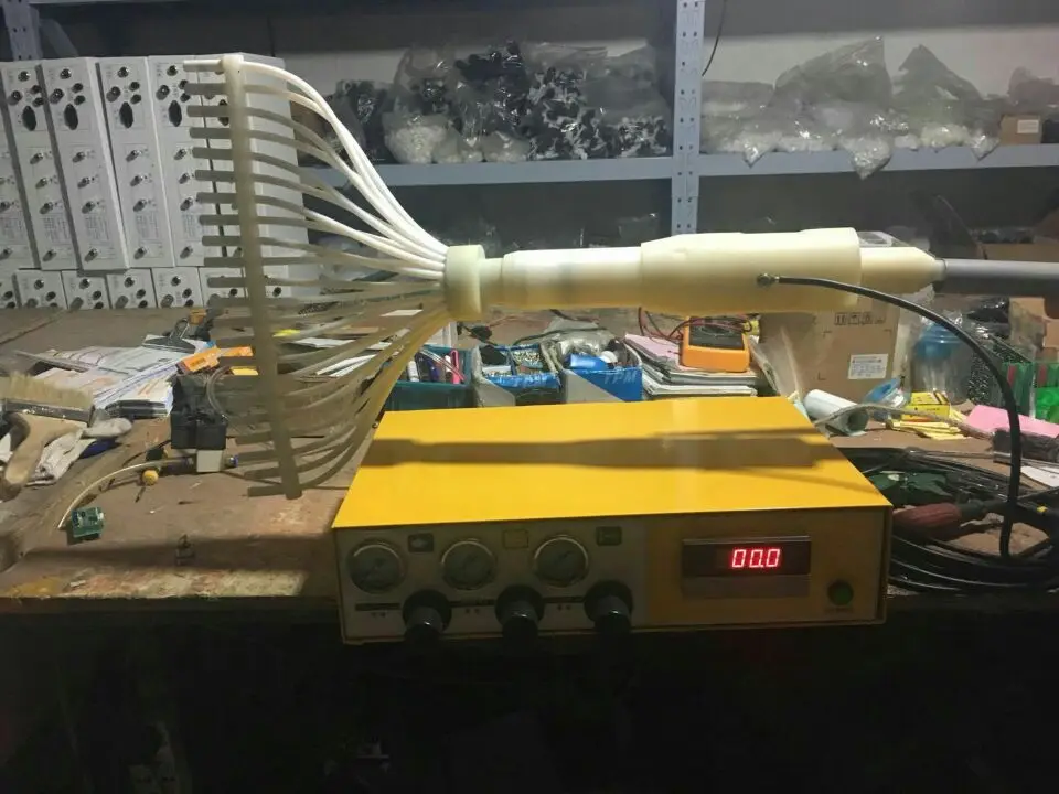 Triboelectric Powder Coating machine with electrostatic Tribo Gun