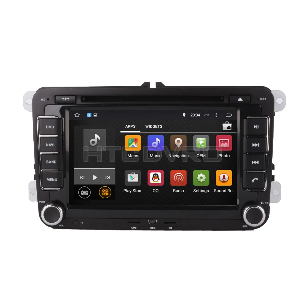 Discount YMODVHT 7inch 4G Octa Core Android 9.0 7.1 Car DVD Player for Skoda Octavia II III/Fabia/Superb 2005-2010 Auto RDS Radio Audio 3