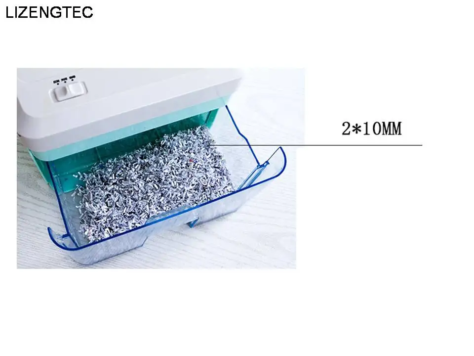 LIZENGTEC дизайн многофункциональный Настольный Электрический бумажный шредер