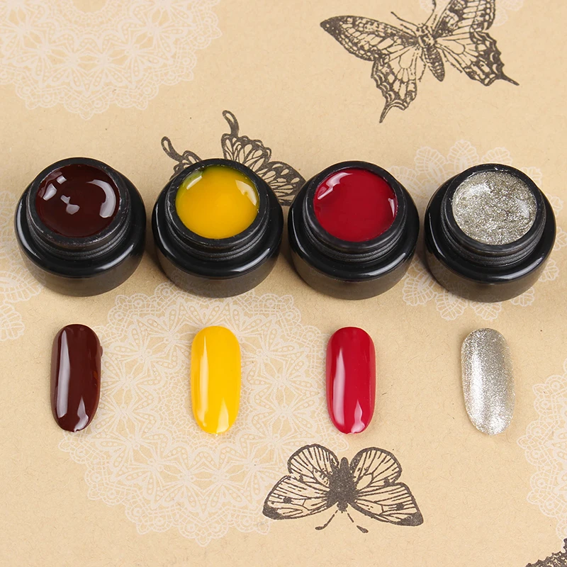 5g BORN PRETTY Amber Gel Nail Soak Off Gradient UV LED Gel Glaze Smudge