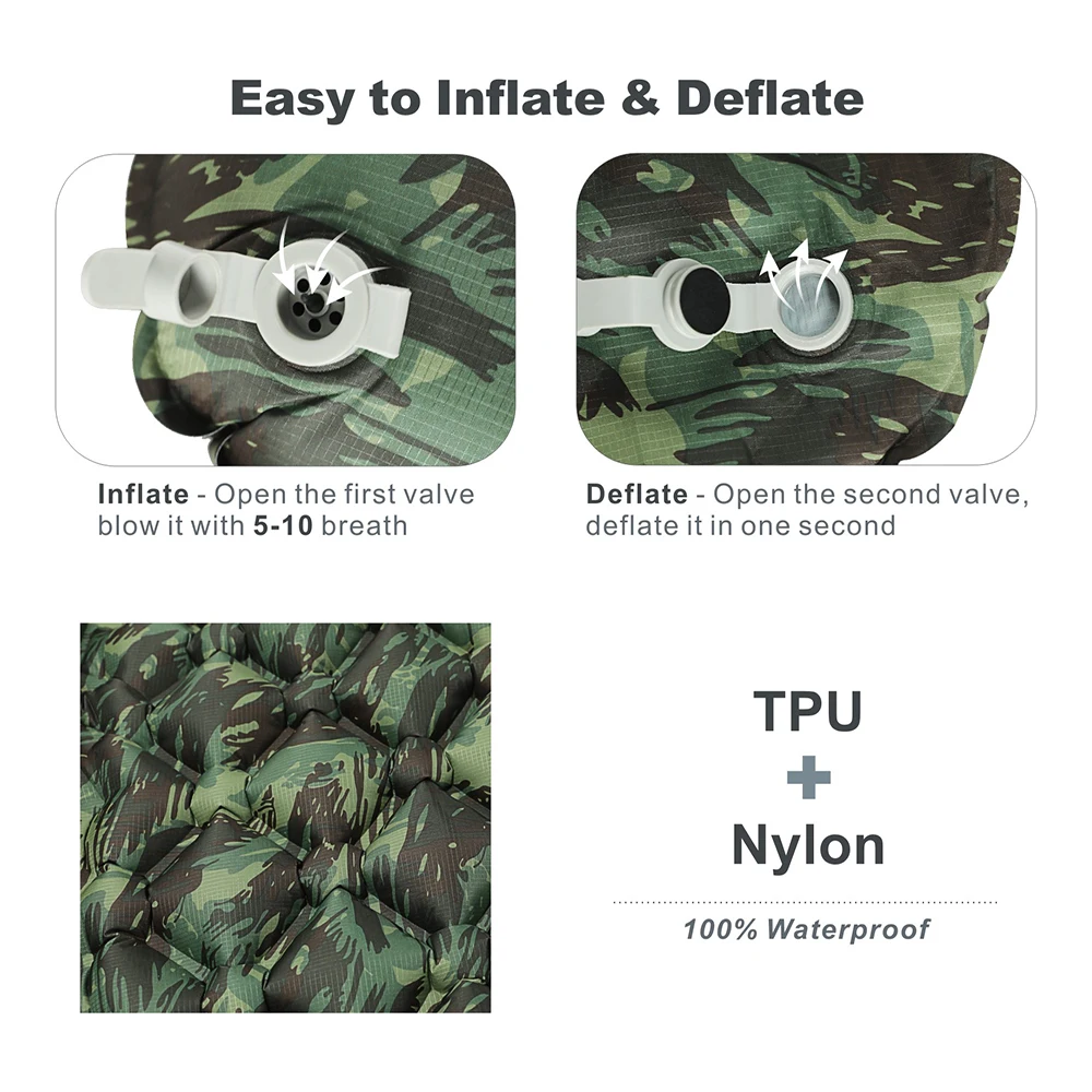 Inflatable sleeping pad 3 