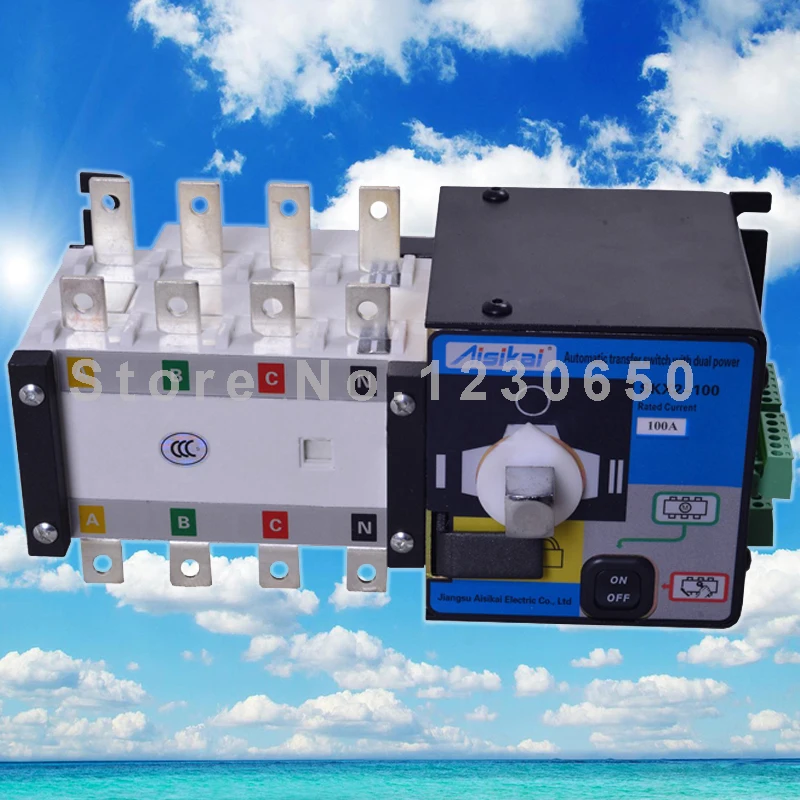 

Automatic Transfer Switch 4P(ATS 100A) for generator