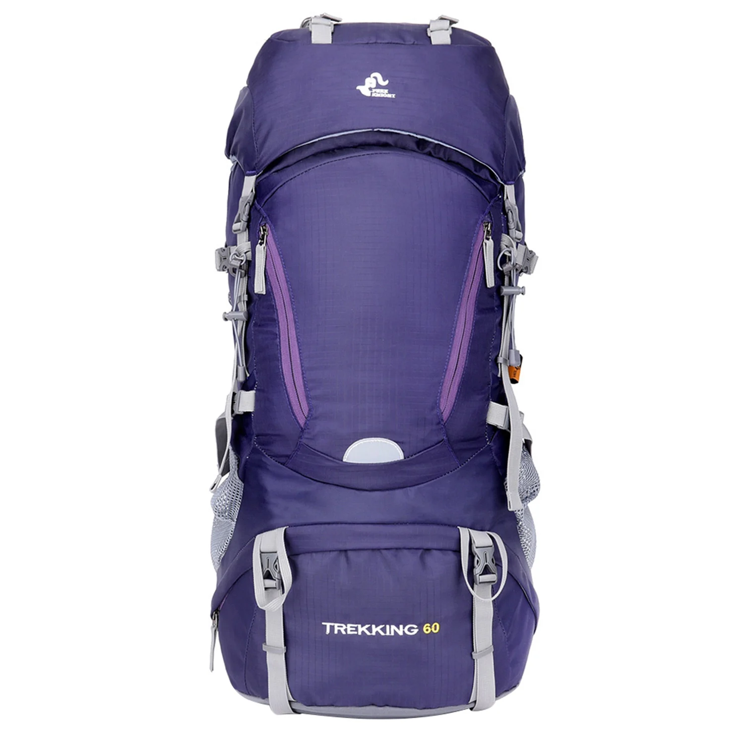 

FGGS-Free Knight 60L Waterproof Climbing Hiking Backpack Rain Cover Bags Camping Mountaineering Backpacks Sport Outdoor Bike B