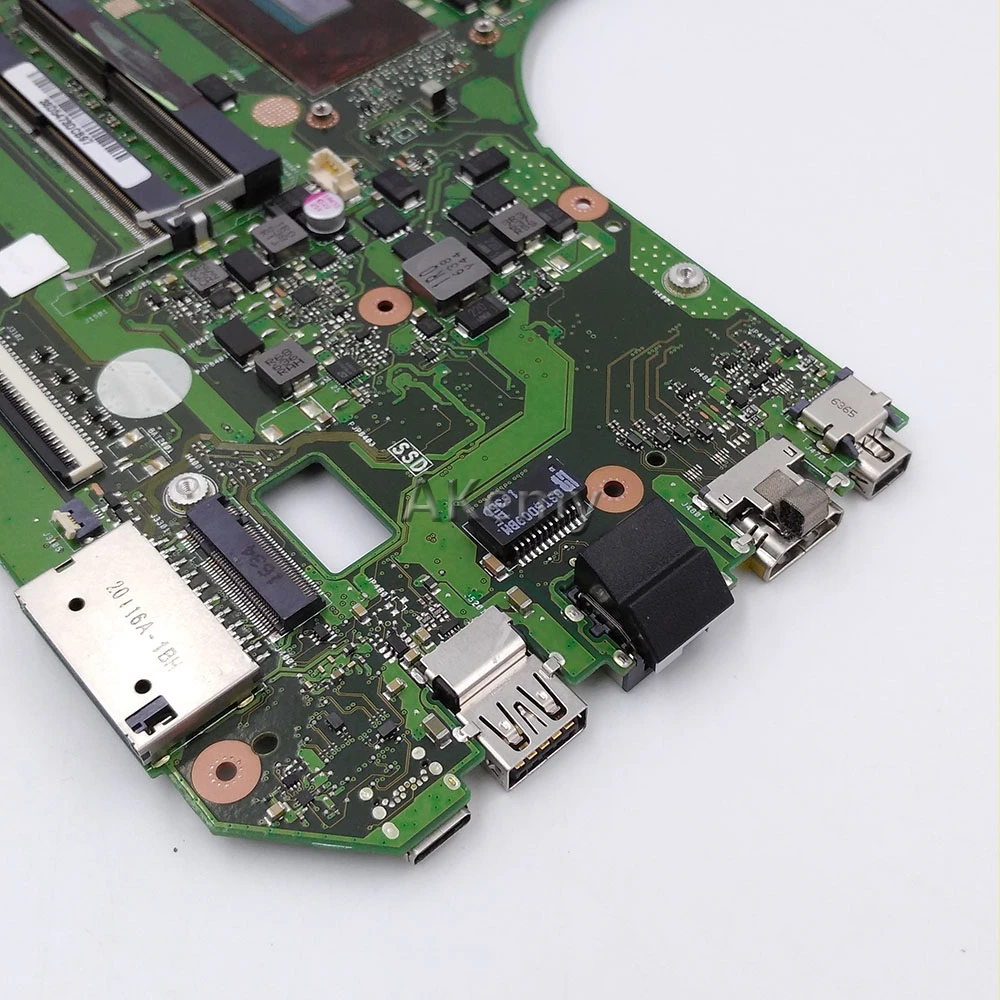 Akemy N552VX Laptop motherboard for ASUS VivoBook Pro N552VX N552V N552 Test original mainboard I5-6300HQ GTX950M