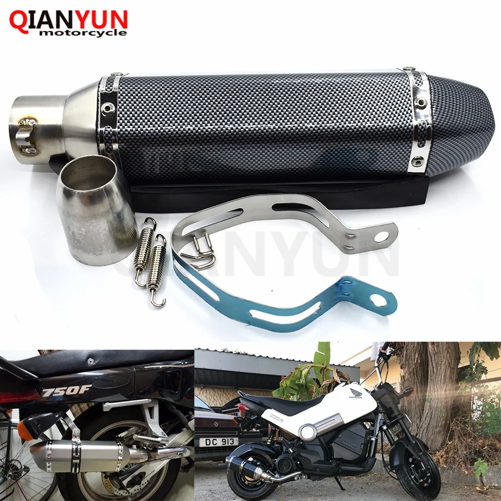 

for Motorcycle parts Exhaust Universal 51mm Stainless Steel Motorbike Exhaust Pipe For SUZUKI GSX-R 600/750/1000/1300 GSR600