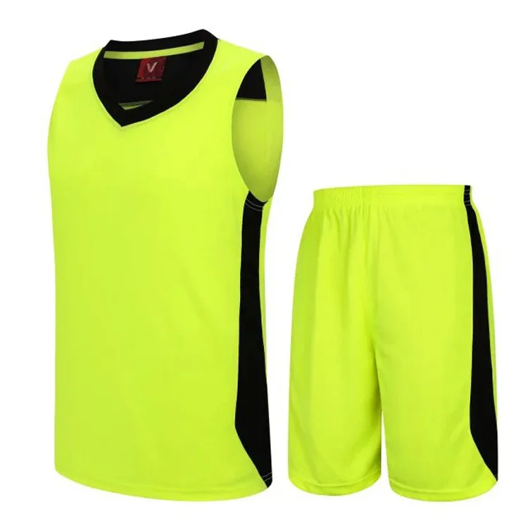 green and yellow basketball jersey