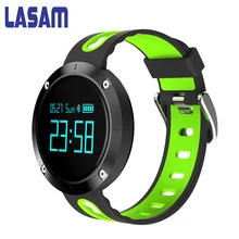 Lasam T1 Bluetooth спортивные сердечного ритма Смарт Браслет с кровью Давление монитор IP67 Водонепроницаемый Браслет для iOS телефонах Android