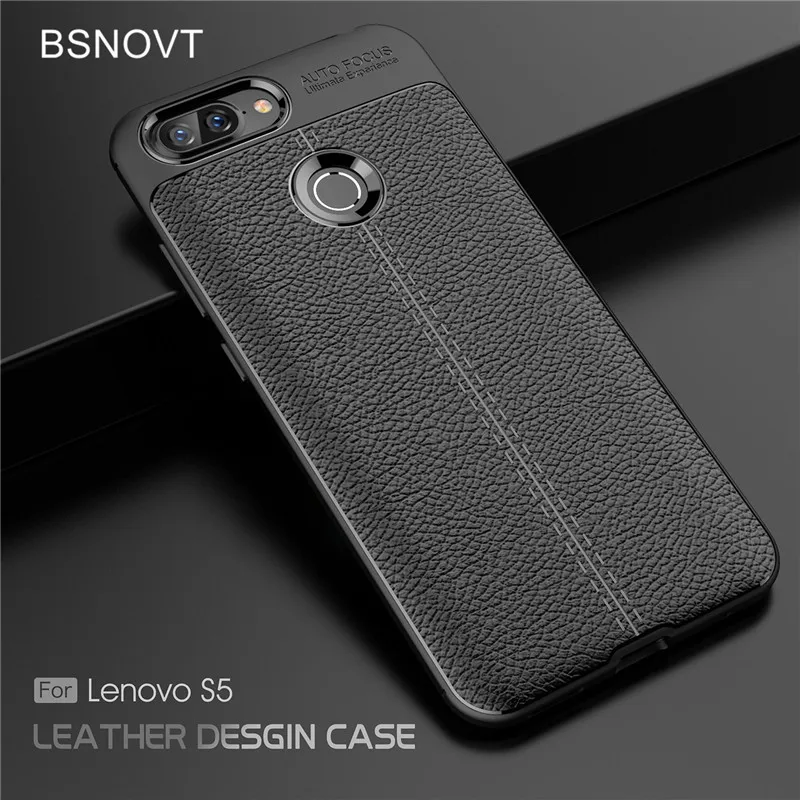 

BSNOVT For Lenovo S5 Case Lenovo S5 Cover Soft Silicone TPU Leather Shockproof Phone Case For Lenovo S5 Phone Fundas 5.7