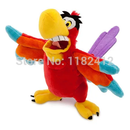 

Princess Jasmine Aladdin Exclusive Lago Parrot Bird Plush Toy Cute Stuffed Animals 20cm/8'' Toys for Children Kids Gift