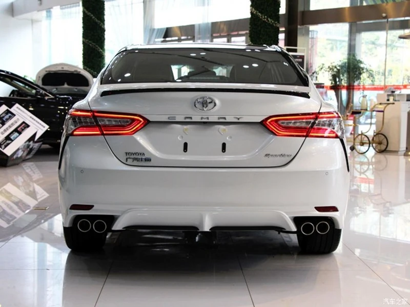 Спойлер для Toyota Camry ABS пластик Неокрашенный праймеры Цвет Авто внешний задний багажник Boot крыло спойлер автомобильные аксессуары