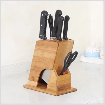 

Bamboo Knives Shelves Kitchen Storage Racks Holders Drainer Table Board Organization Shelf Home Accessories Supplies Products