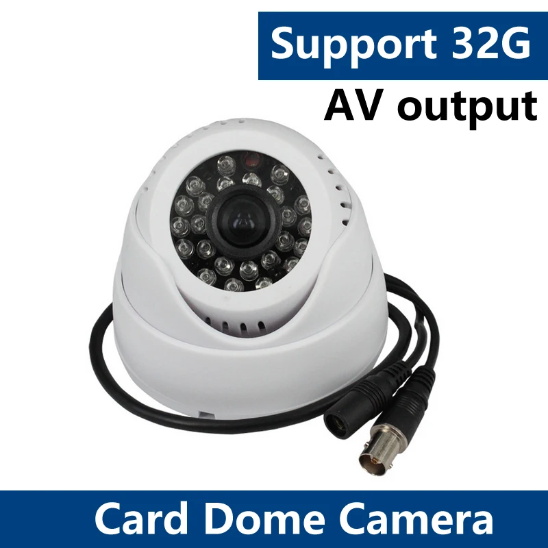 

YUNSY 2016 ENew DVR dome camera card slot TF card surveillance camera surveillance camera shell 10 m infrared camera TF card