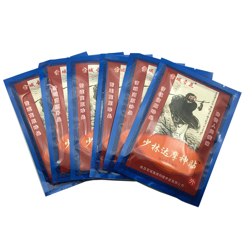 64 шт/8 мешков Shaolin медицинский пластырь Китайский травяной пластырь для облегчения боли в колене клейкие пластыри/Пластыри для снятия боли при ревматизме