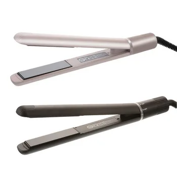 

2 in 1 Tourmaline Ceramic Flat Iron All Hair Types with Rotating Adjustable Temperature Hair Straightener Hair Styling Tools