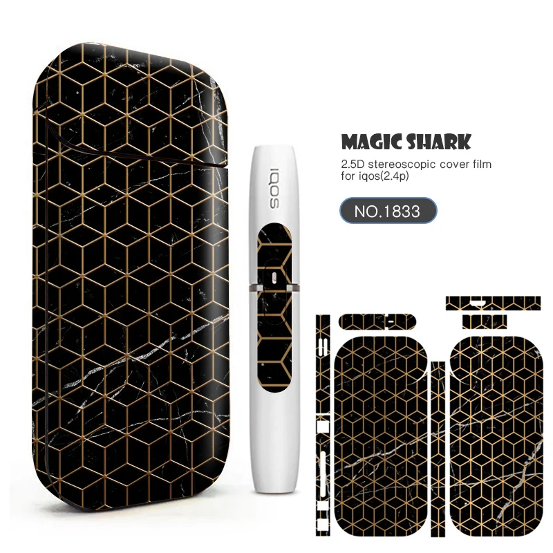 Magic Shark FIFA Totoro Leaf Cell Bumpy Sticker Printing Sticker Skin For IQOS 2.4 Plus 2.4p Cover Case Magic Shark FIFA Totoro Leaf Cell Bumpy Sticker Printing Sticker Skin For IQOS 2.4 Plus 2.4p Cover Case