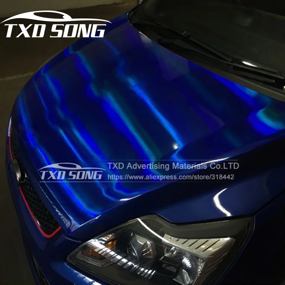 Лидер продаж голографическая радужная пленка TXD для автомобиля виниловая 20*149