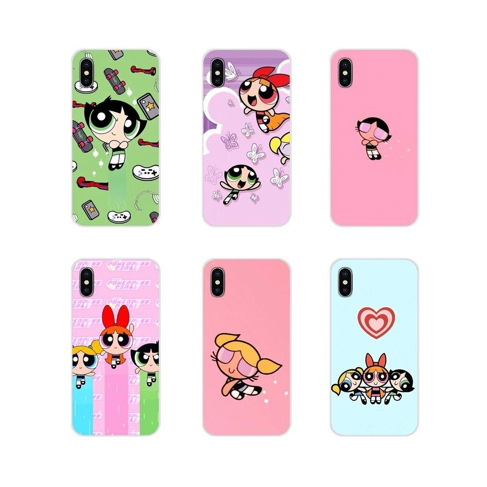 

Powerpuff Girls Justice League For Samsung A10 A30 A40 A50 A60 A70 Galaxy S2 Note 2 3 Grand Core Prime TPU Transparent Skin Case
