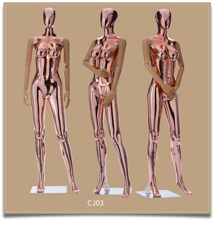 Высокое качество всего тела женский золотой модель Золотой манекен производитель прямые продажи