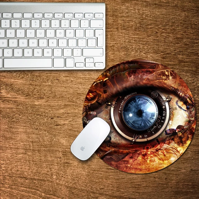 Modern 3d Room Home Decoration Eye Desktop Mouse Pad Stickers Gaming