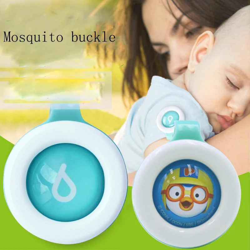 

2pc Cute cartoon Baby Anti-mosquito Buckles Eco-Friendly Non-toxic Children pregnant women repellent anti-mosquito bracelet
