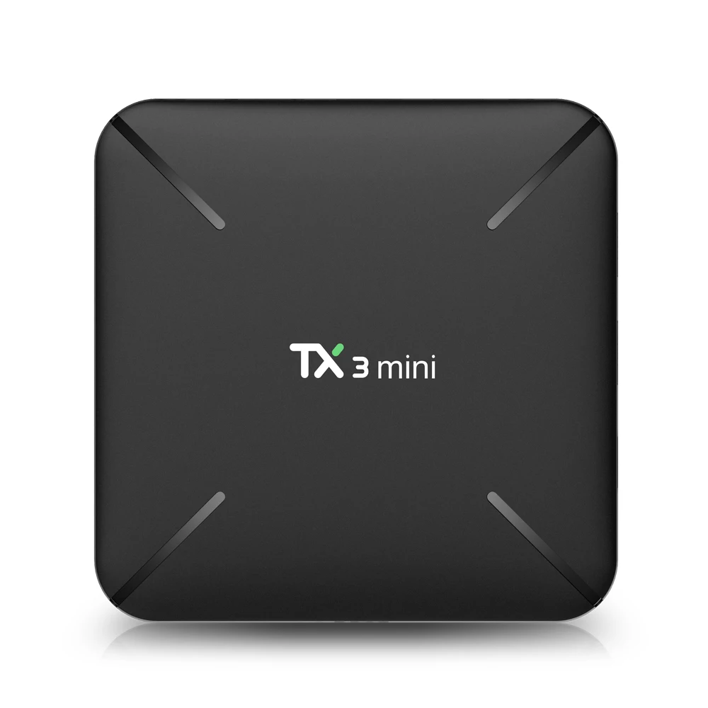 

TX3 mini Smart 7.1 Android TV Box Amlogic S905W Quad Core H.265 1GB / 8GB DLNA WiFi LAN HD Media Player