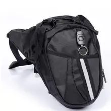 Нейлон полиэстер черный специальная поясная сумка ремень сумка 4