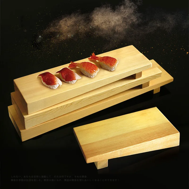 Креативные суши длинные полосы в японском стиле деревянный блюдо кухонная посуда суши деревянный лоток торт десертная тарелка