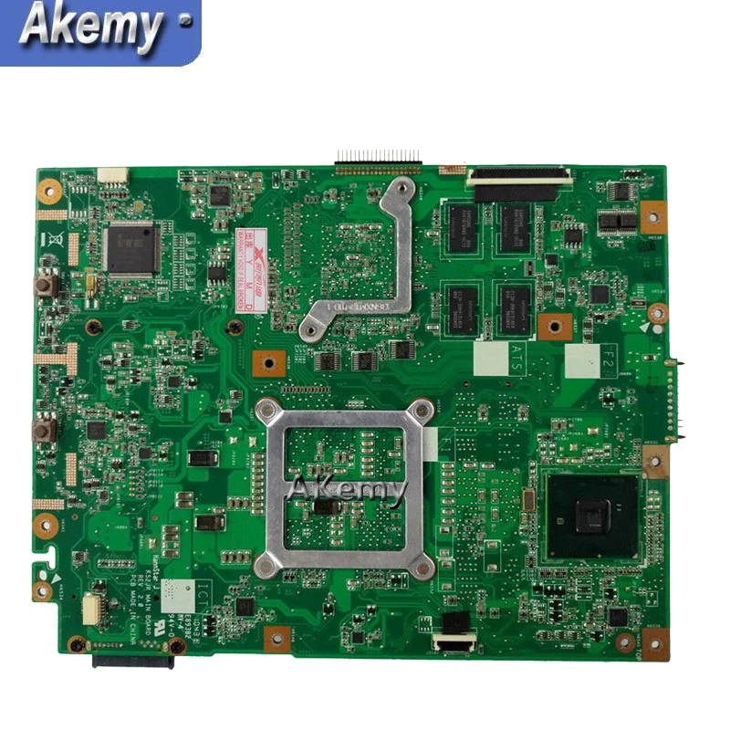 Akemy مع HD5470 8 * ذاكرة 1 GB كمبيوتر محمول اللوحة الأم ل ASUS K52DY A52D K52DE K52D X52D K52DR اللوحة إرسال i5 CPU + غرفة التبريد!