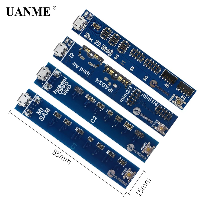 UANME Universal Mobile Phone Charging Activation Board for Iphone 4s-8X Battery Cable Test Activation for Ipad Android SS-909 UANME Universal Mobile Phone Charging Activation Board for Iphone 4s-8X Battery Cable Test Activation for Ipad Android SS-909