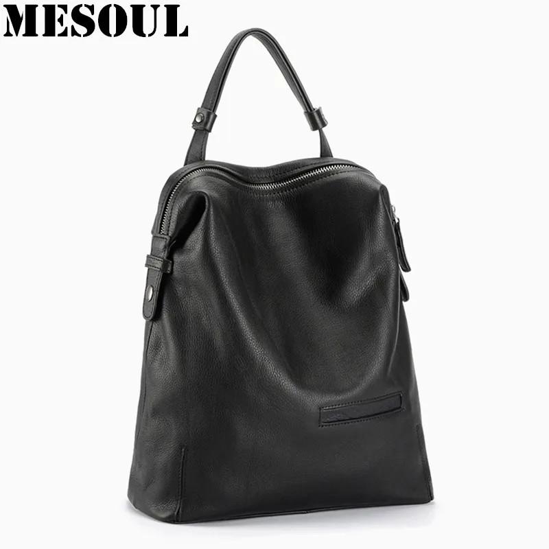 Black Fashion font b Backpack b font font b Women b font font b Backpacks b
