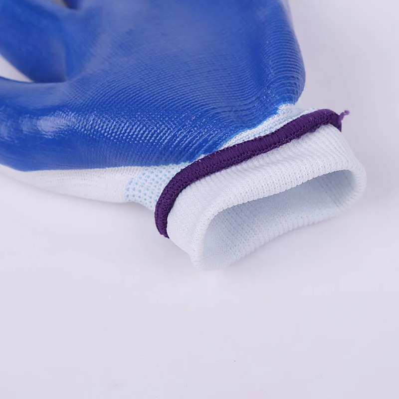 Тонкие нейлоновые вязаные перчатки антистатические пылезащитные точные рабочие перчатки