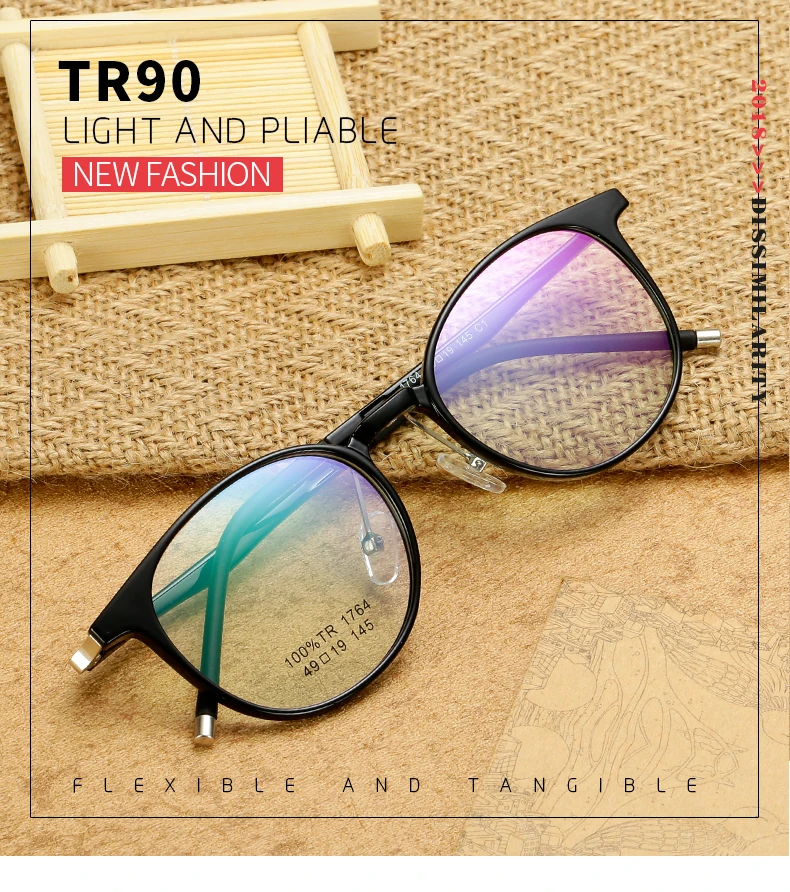 TOEXPLORE TR90 очки кадр Для мужчин Для женщин Овальный Винтаж Ретро Оптические Frame Брендовая Дизайнерская обувь очки ретро чтение Мода Новая мода