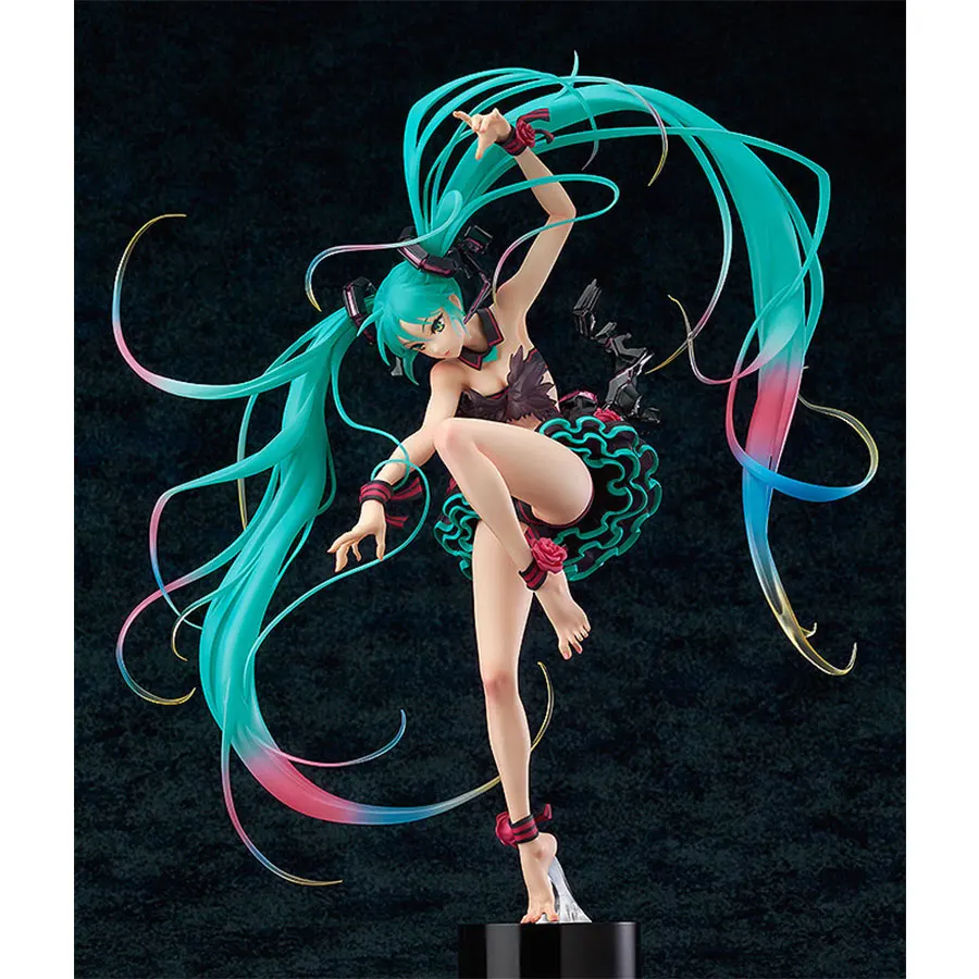 Аниме-фигурка MaxFactory miku mebae Ver фигурка для танца Хацунэ Мику 23 см модель из ПВХ