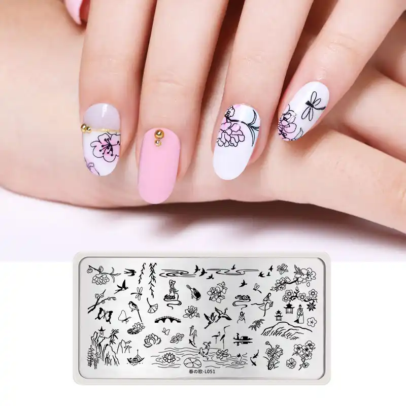 Detail Feedback Questions About Butterfly Dragonfly Nail Art