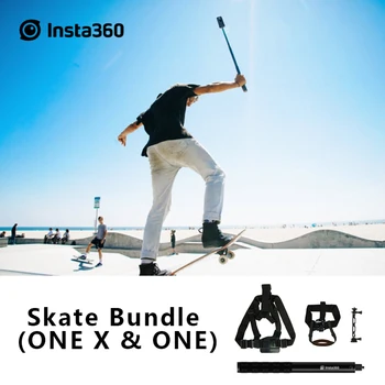 

Insta360 Back Skete Bundle ONE And ONE X Sport Action Camera Accessories Skateboarding And Longboarding Sport Accessory