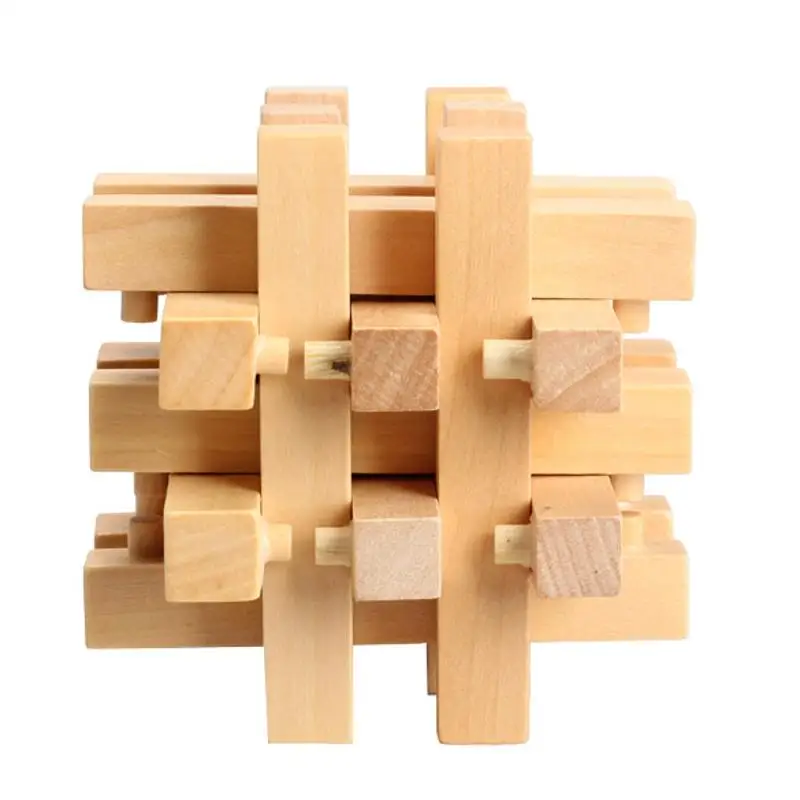 Китайский традиционный деревянный взрослых детей игрушки образования Puzzle игрушки