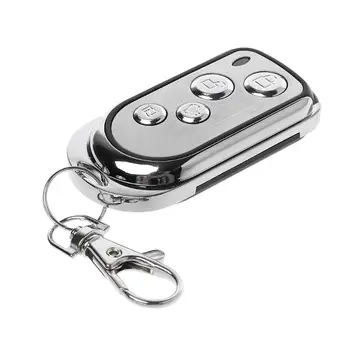 

OOTDTY Wireless Remote Control 4 Buttons Light Switch Copy Clone Code Duplicator Key 315MHz 433MHz Garage Door Window