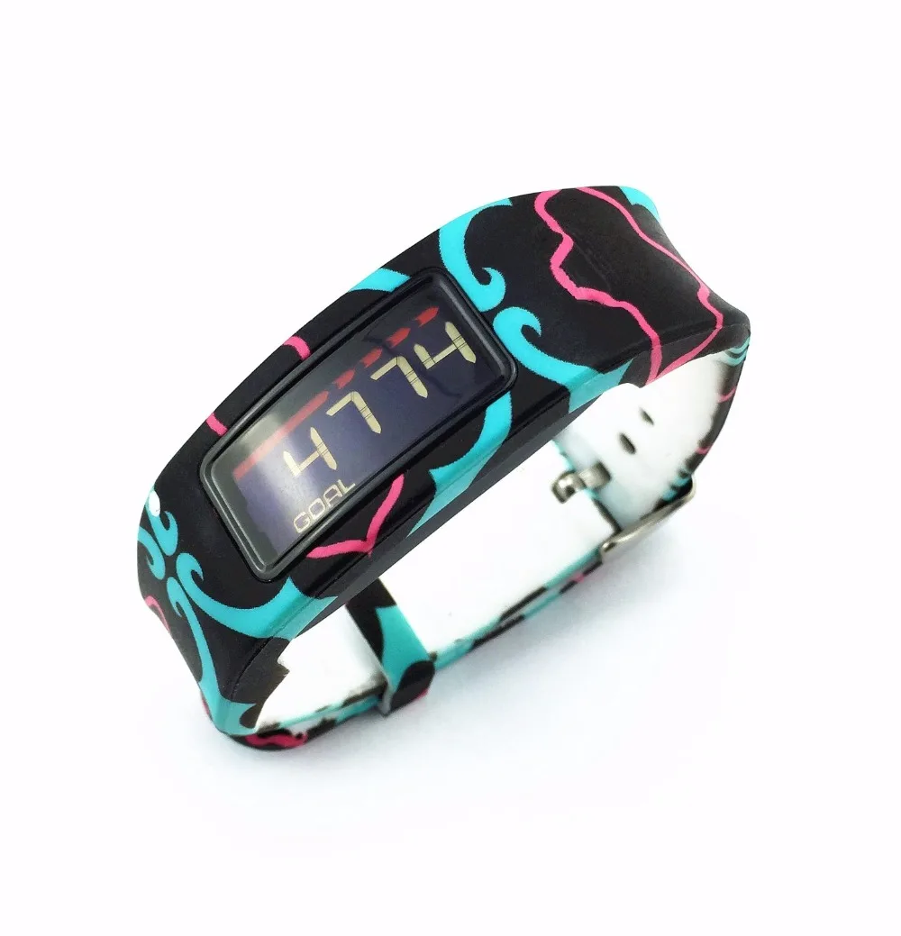 Замена браслет ремешок для Garmin Vivofit с застежками фитнес-групп подходит для всех размеров ( не для Garmin Vivofit 2 )