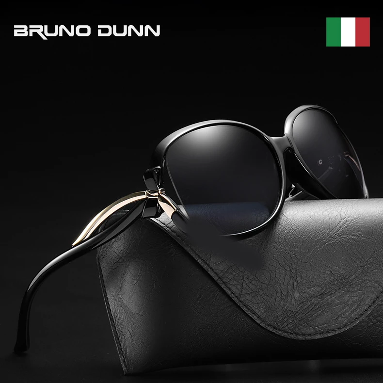 

BRUNO DUNN Square Luxury Sun Glasses Brand Design Ladies Oversized Crystal Sunglasses Women Big Frame Mirror Sun Glasses female
