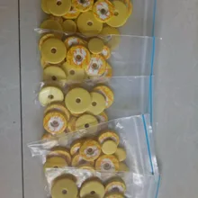 5 шт. 16 шт. подушечки для флейты Замена деревянного ветра закрыть колодки для отверстий флейты тон Ремонт желтый музыкальные аксессуары