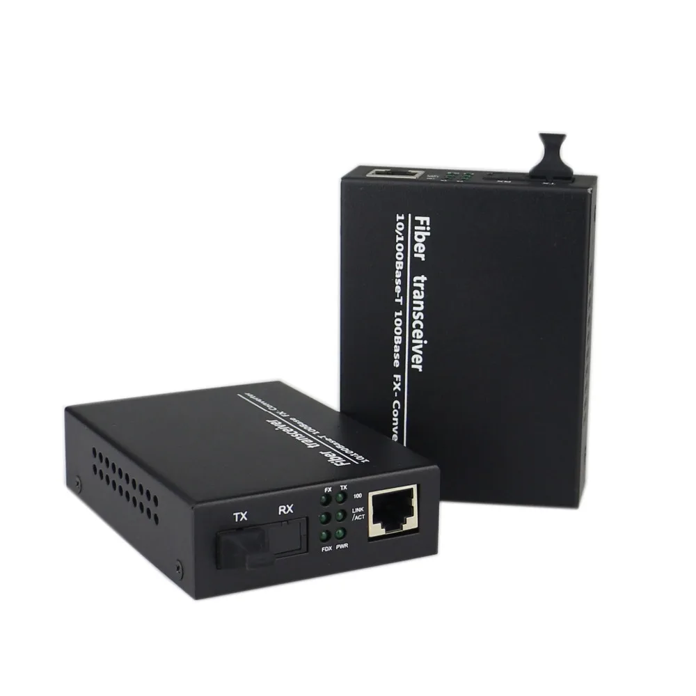 Fiber Optical Communication Equipment 10/100M Media Converter Fast Ethernet fiber optic transceivers 100Mbps SC port 25KM Fiber Optical Communication Equipment 10/100M Media Converter Fast Ethernet fiber optic transceivers 100Mbps SC port 25KM