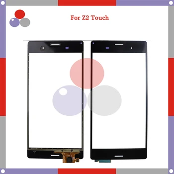 

50pcs/lot High Quality For Sony Xperia Z2 L50w D6502 D6503 D6543 Touch Screen Panel Sensor Digitizer Outer Glass Lens