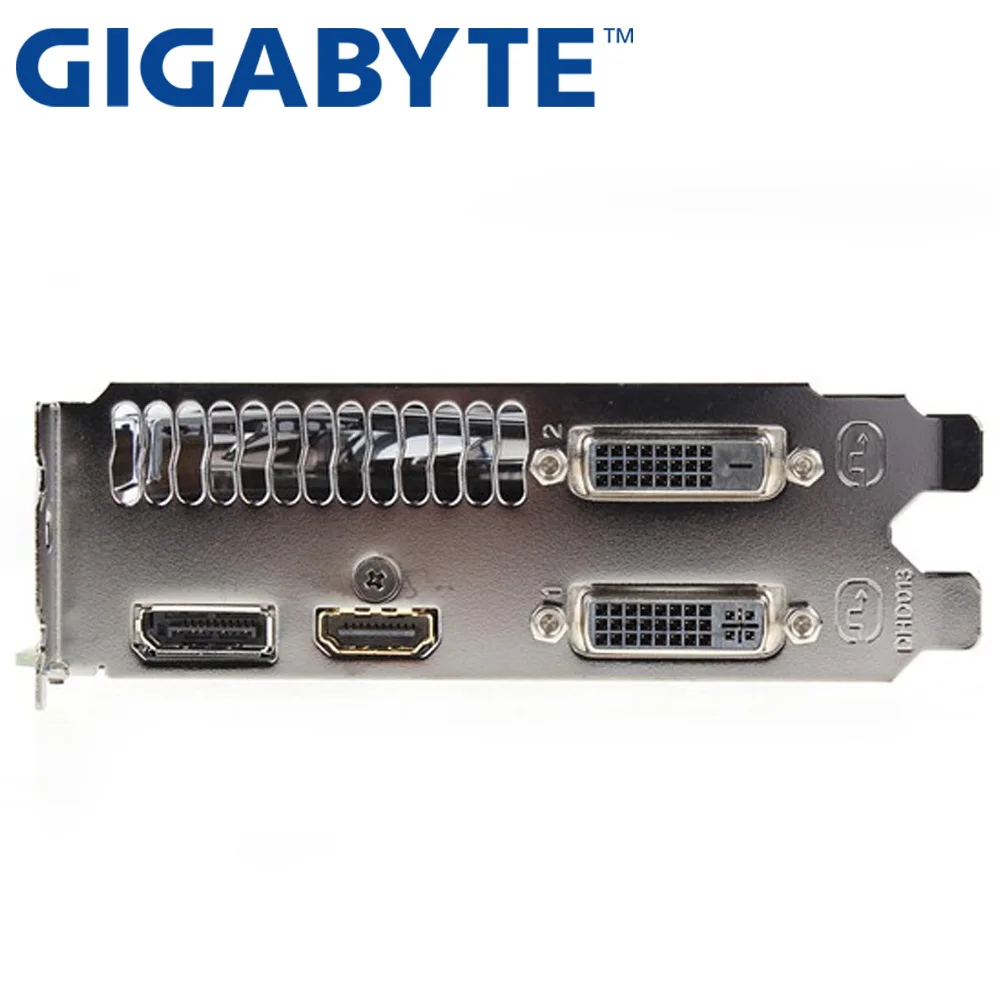 Видеокарта GIGABYTE GTX660 2 Гб 192 бит GDDR5, графические карты для VIDIA Geforce GTX 660 б/у VGA-карты, мощнее чем GTX 750 Ti-5