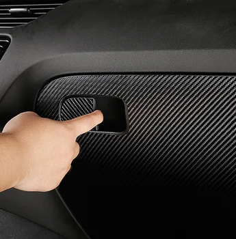 

2pcs for Skoda Octavia 2015-2018 Octavia wagon 2017-2018 Copilot Storage Glove box Anti kicking pad decorate protect