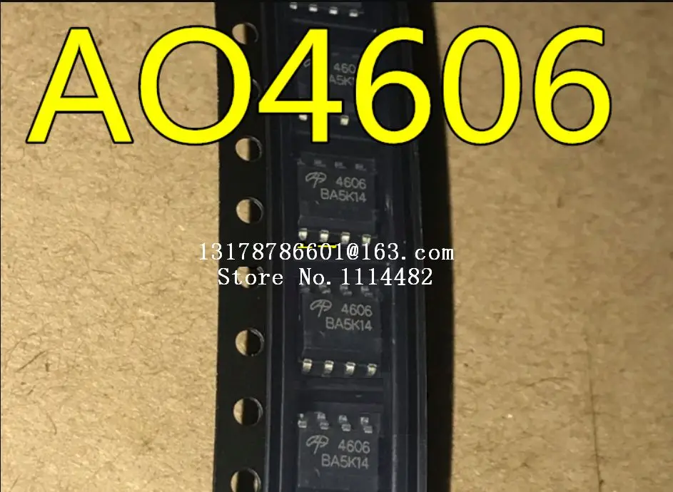 

Free Shipping 10 pcs/lot Original AO4606 4606