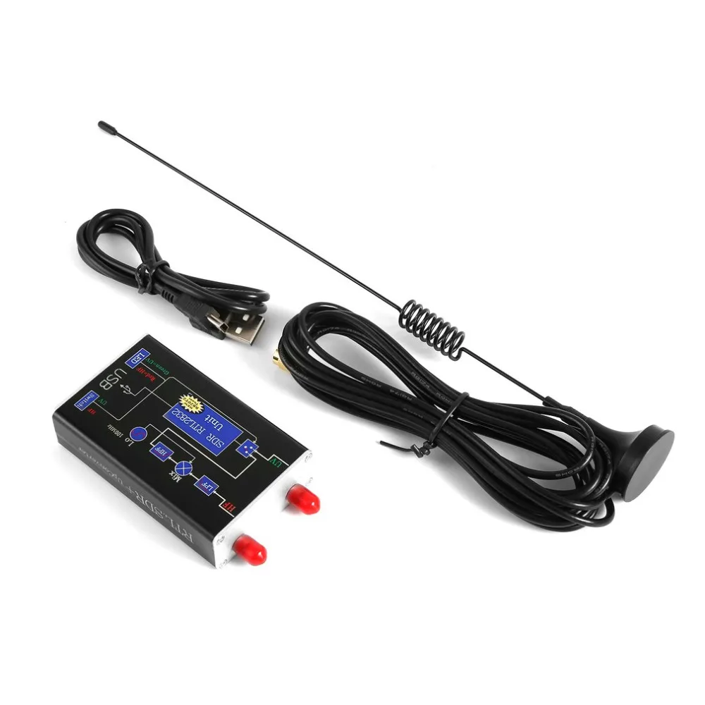 

New 100KHz-1.7GHz Full Band RTL.SDR + UpConverter Wide SDR Receiver DBM HF UHF VHF Radio Ham Software Defined Radio