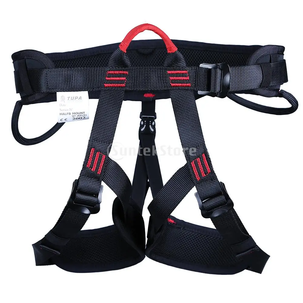 Rock Climbing Half Body Harness Safety Seat Sitting Bust Belt for
