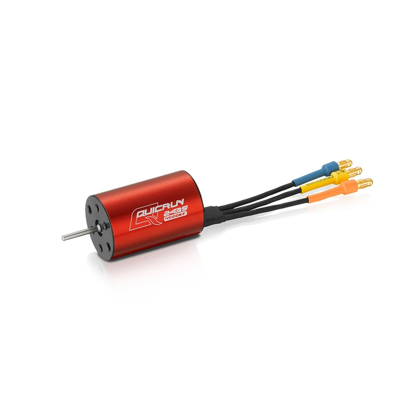 Комбинированная система FATJAY HobbyWing QuicRun 2435 SL G2 4500KV мотор + 30A ESC светодиодный